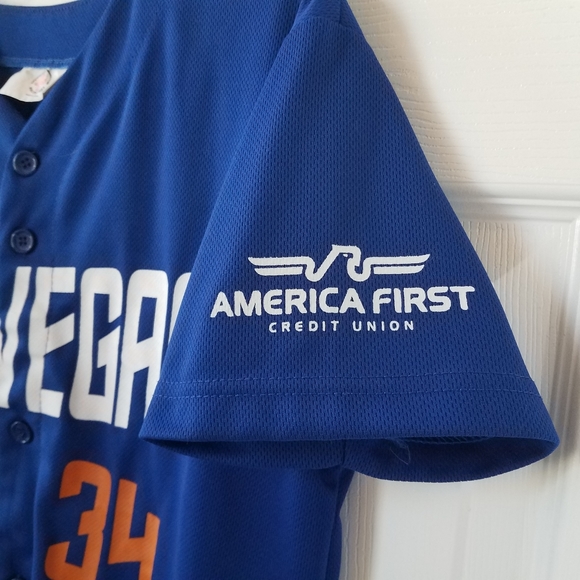 Las Vegas 51's Minor League Baseball Syndergaard Jersey size Youth L NEW - Picture 7 of 9